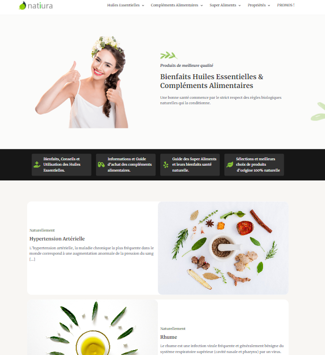 Capture du site Natiura